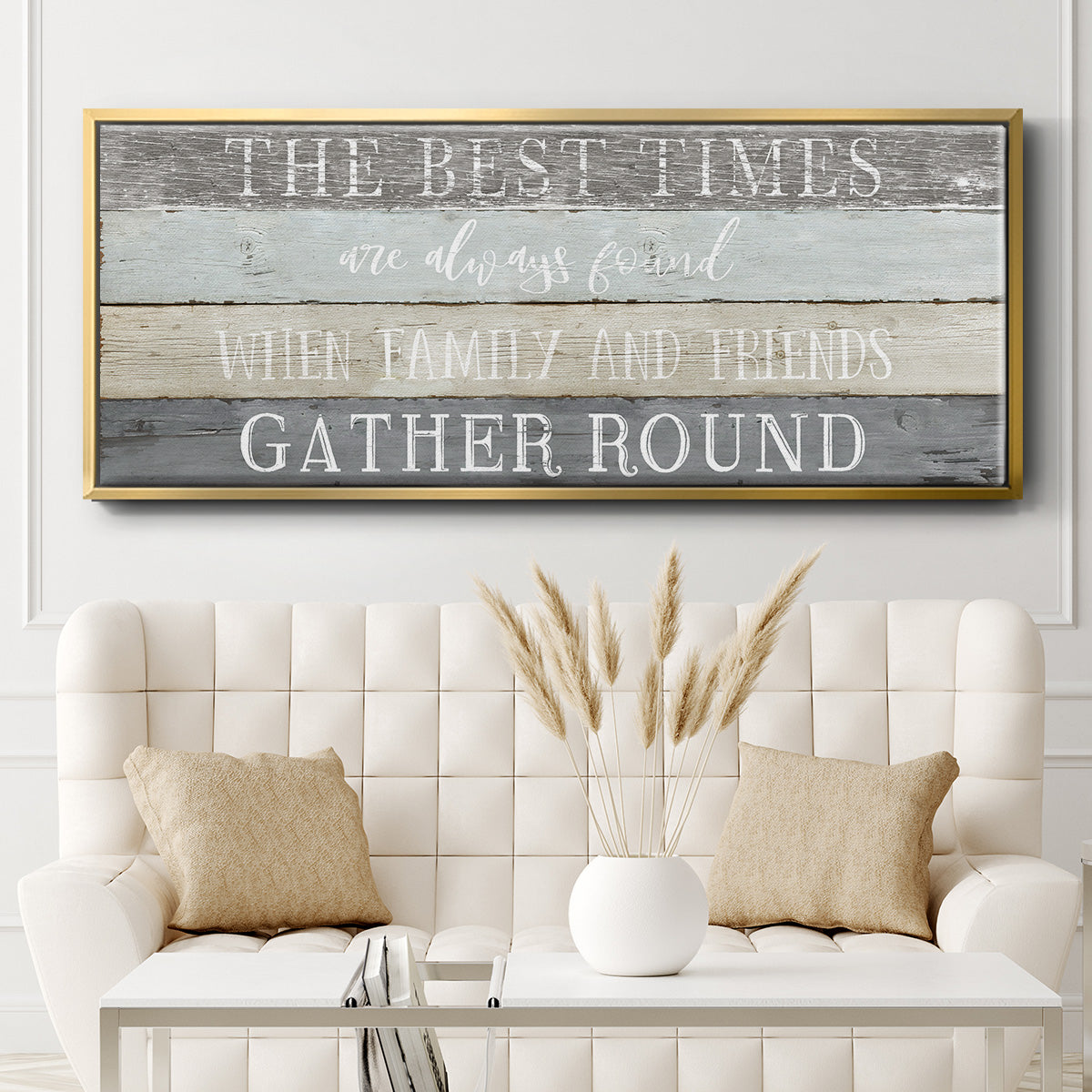 Best Times - Floater Framed Canvas Print