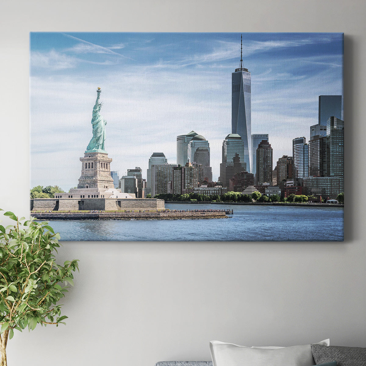 The Statue of Liberty, New York City - Canvas Art Print