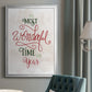 Wonderful Time of the Year - Modern Framed Canvas Print