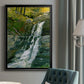 Kent Falls - Modern Framed Canvas Print