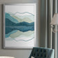 Icicle Range I - Modern Framed Canvas Print