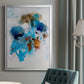 Misty Blue I - Modern Framed Canvas Print