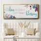 Family Blessing - Floater Framed Canvas Print