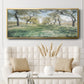 Charming Spring Mood - Floater Framed Canvas Print