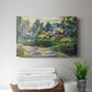 White Barn - Canvas Art Print