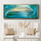 Big Wave - Floater Framed Canvas Print