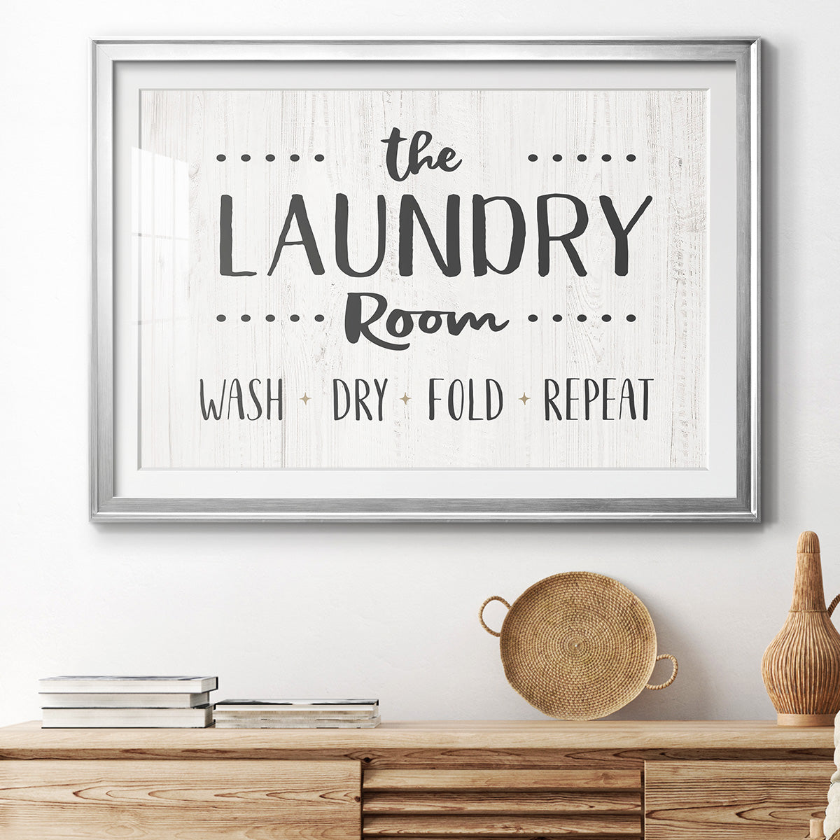 The Laundry Room Premium Framed Print - Ready to Hang