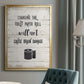 Changing the Roll - Modern Framed Canvas Print