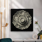 Black and Tan Rosette III - Canvas Art Print