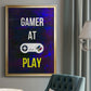 Gamer at Play VI - Modern Framed Canvas Print
