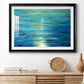 Deep Blue Premium Framed Print - Ready to Hang