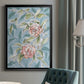 Faded Camellias II - Modern Framed Canvas Print