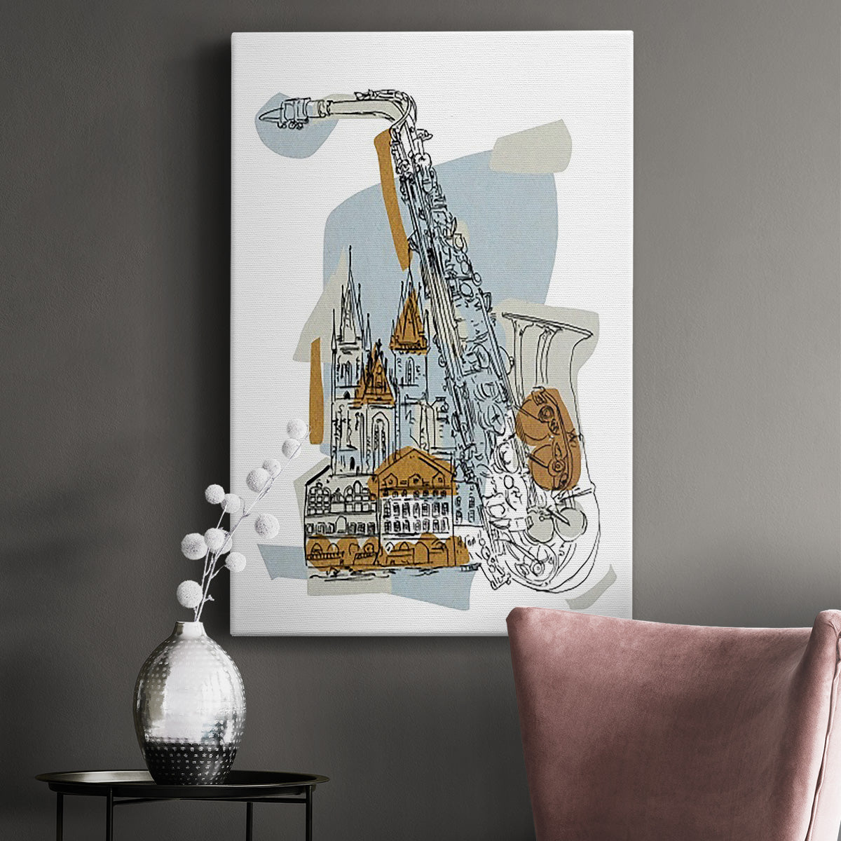 Rehearsal II - Canvas Art Print