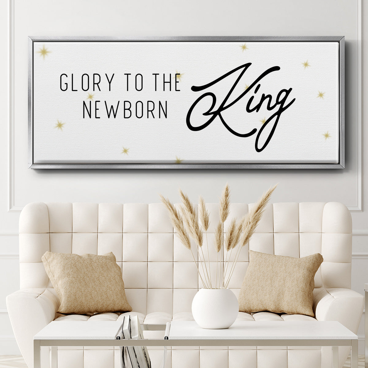 Glory - Floater Framed Canvas Print
