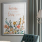 Home is Where Love Grows - Modern Framed Canvas Print