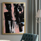 Black & Blush I - Modern Framed Canvas Print