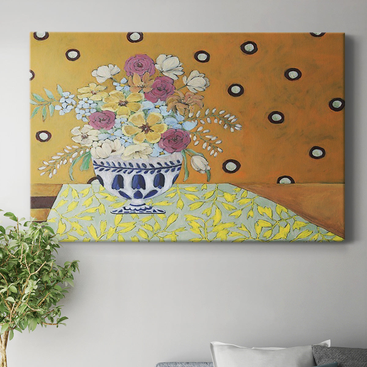 Flowerscape I - Canvas Art Print