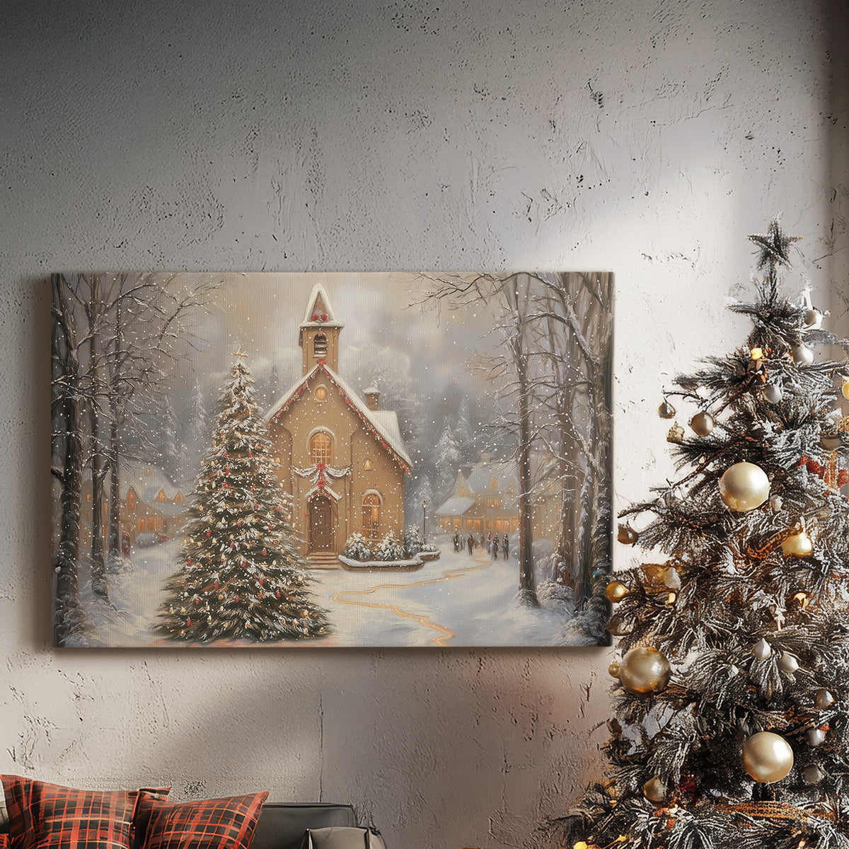 Quiet Skies Whisper - Canvas Art Print