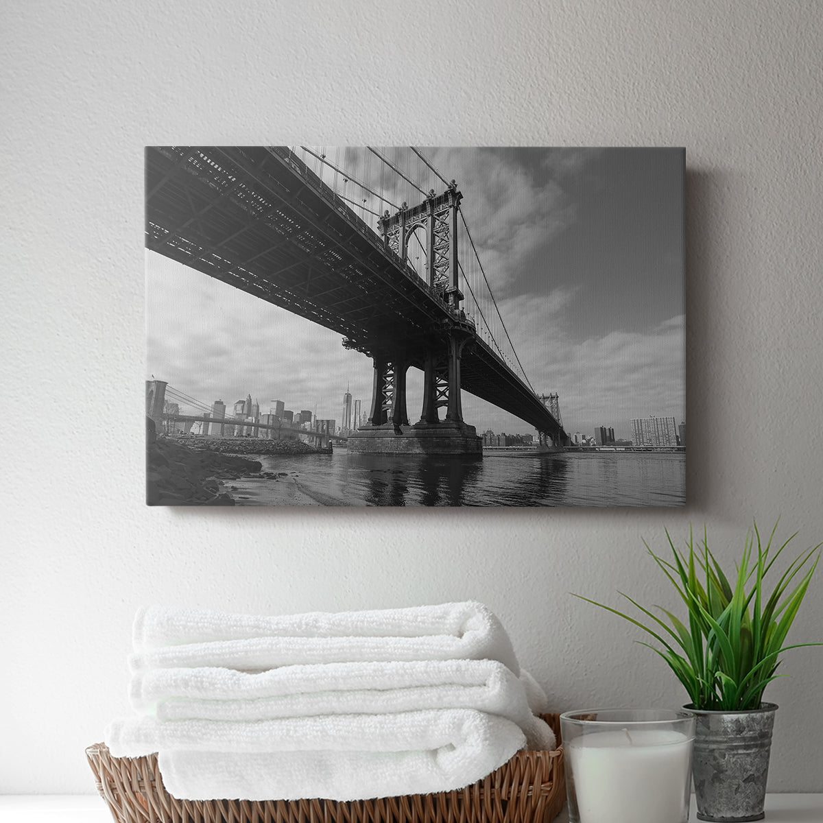 Manhattan Bridge - Canvas Art Print