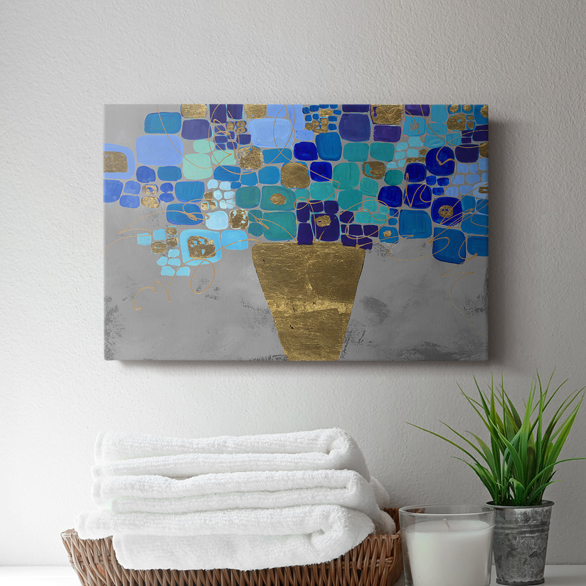 Blue Love - Canvas Art Print