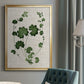 Forest Foliage on Linen II - Modern Framed Canvas Print