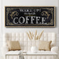 Wake Up! - Floater Framed Canvas Print