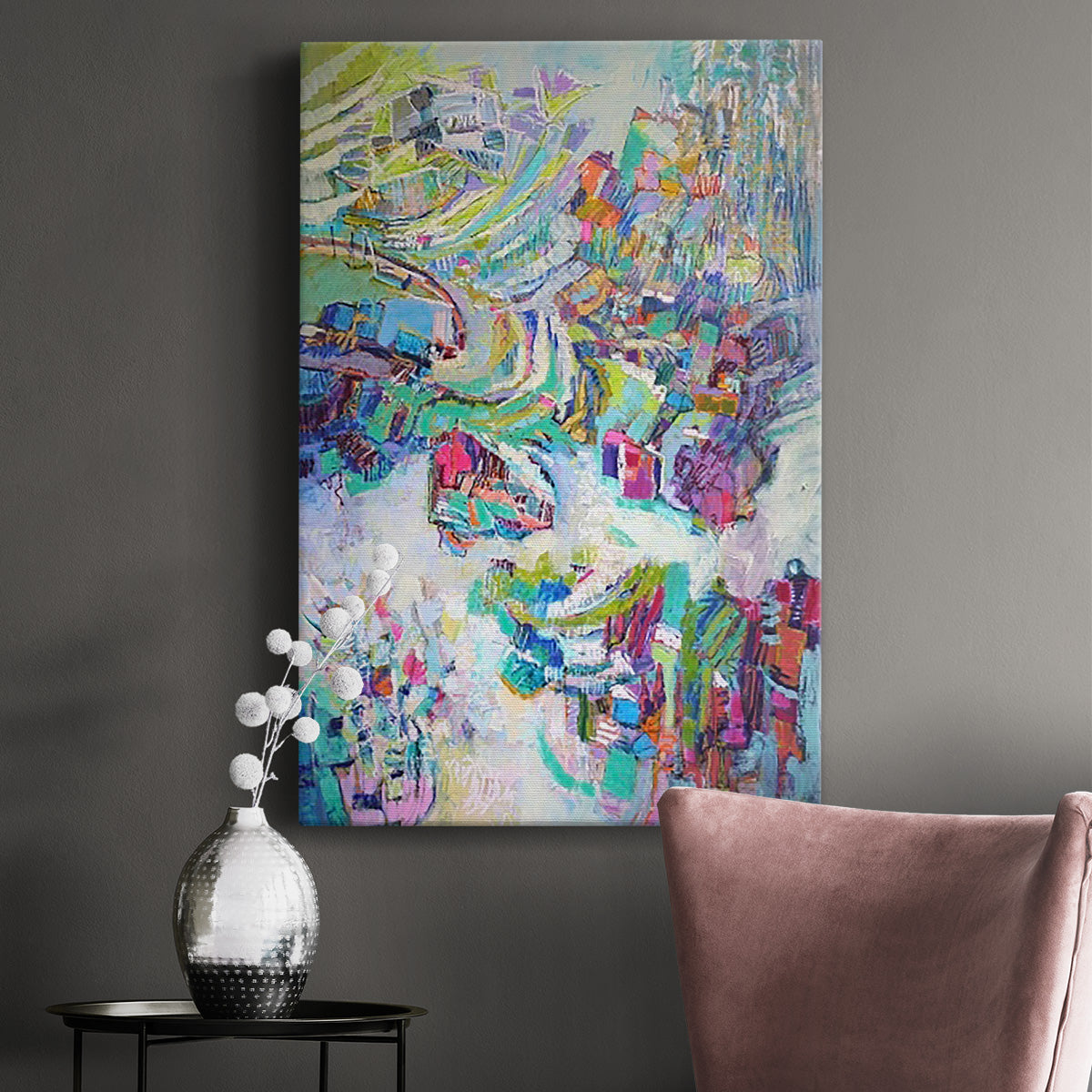 Gathering up the Goddess II - Canvas Art Print