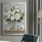 Cottage Whites - Modern Framed Canvas Print