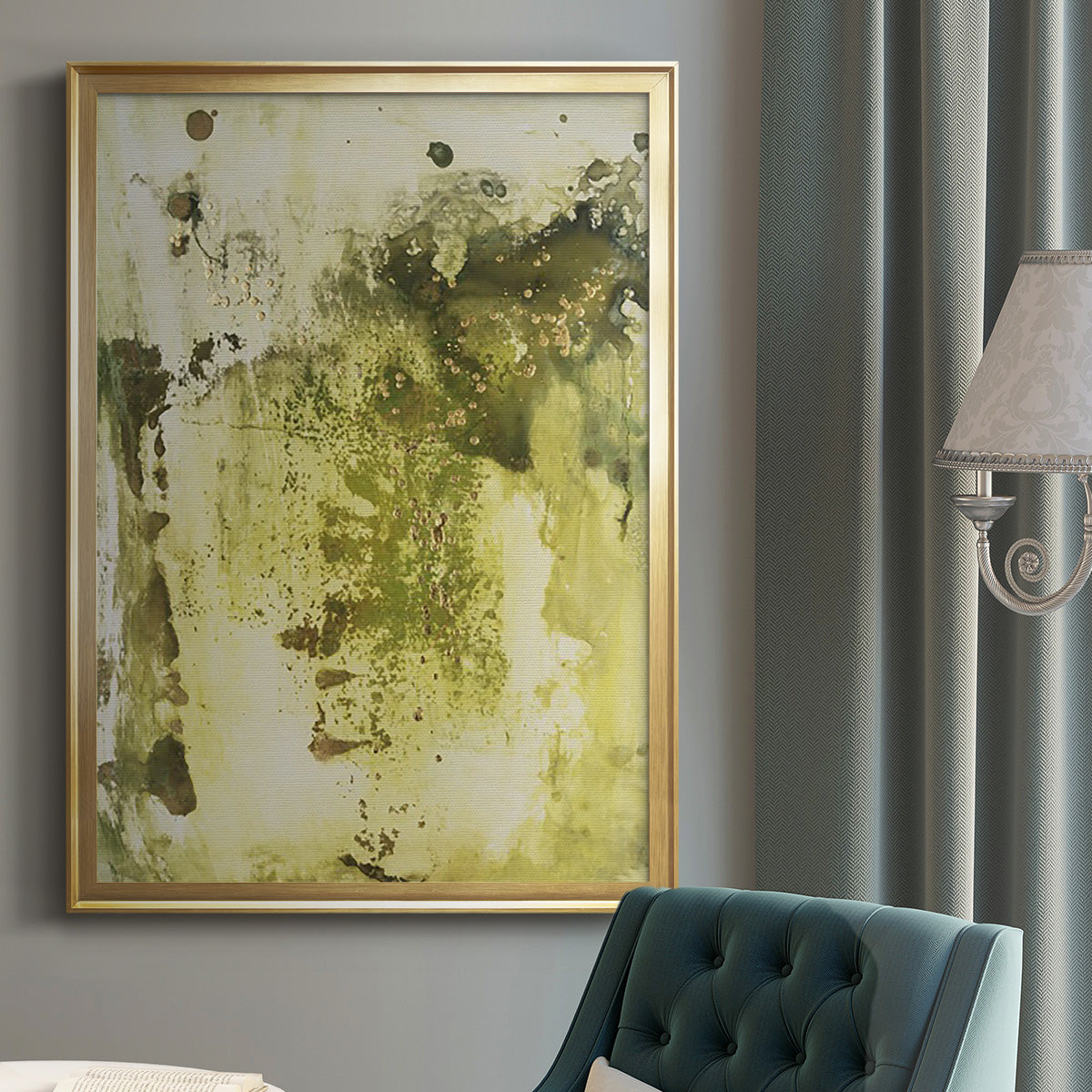 Canyon Diptych I - Modern Framed Canvas Print