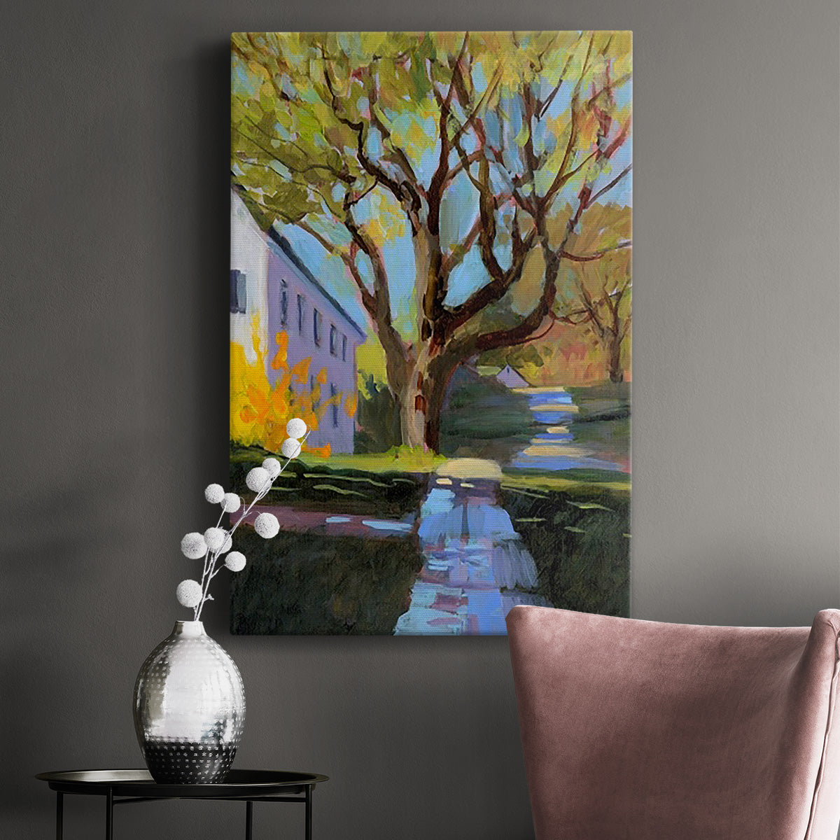 Spring in New England Premium Gallery Wrapped Canvas - Ready to Hang