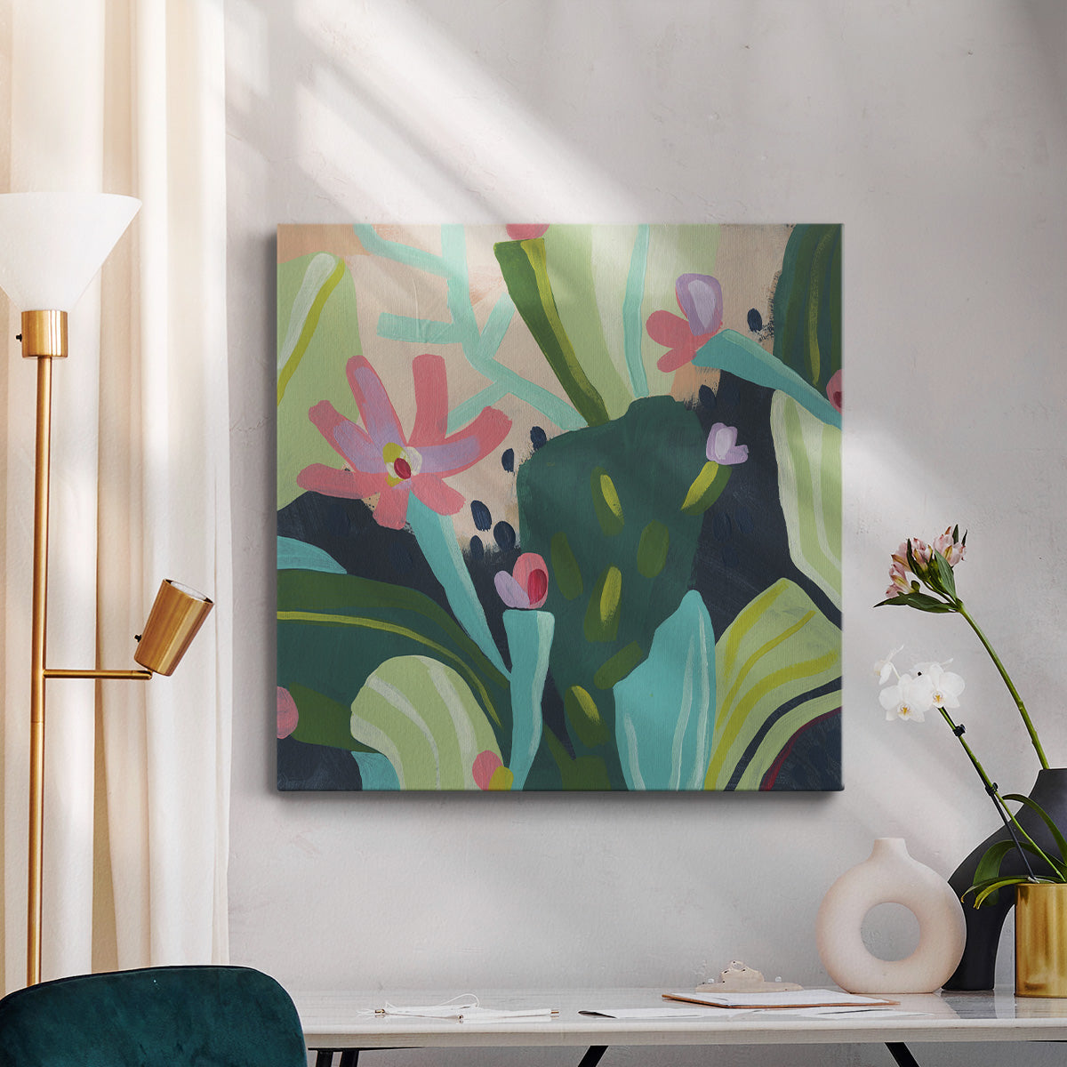 Tropical Celebration IV - Canvas Art Print