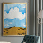 Summer Knoll II - Modern Framed Canvas Print