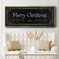 Merry Christmas - Floater Framed Canvas Print