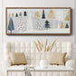 Christmas Chalet Collection D - Floater Framed Canvas Print