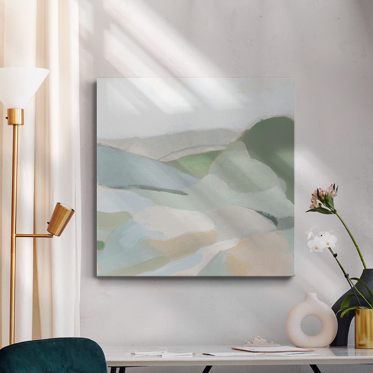 Tonal Vista IV - Canvas Art Print