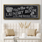 Self Service - Floater Framed Canvas Print