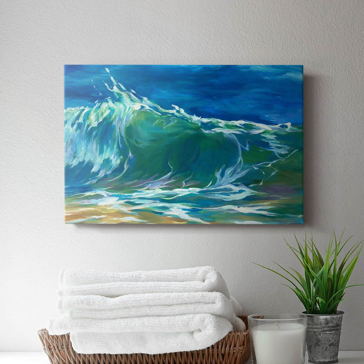 Green Flash - Canvas Art Print