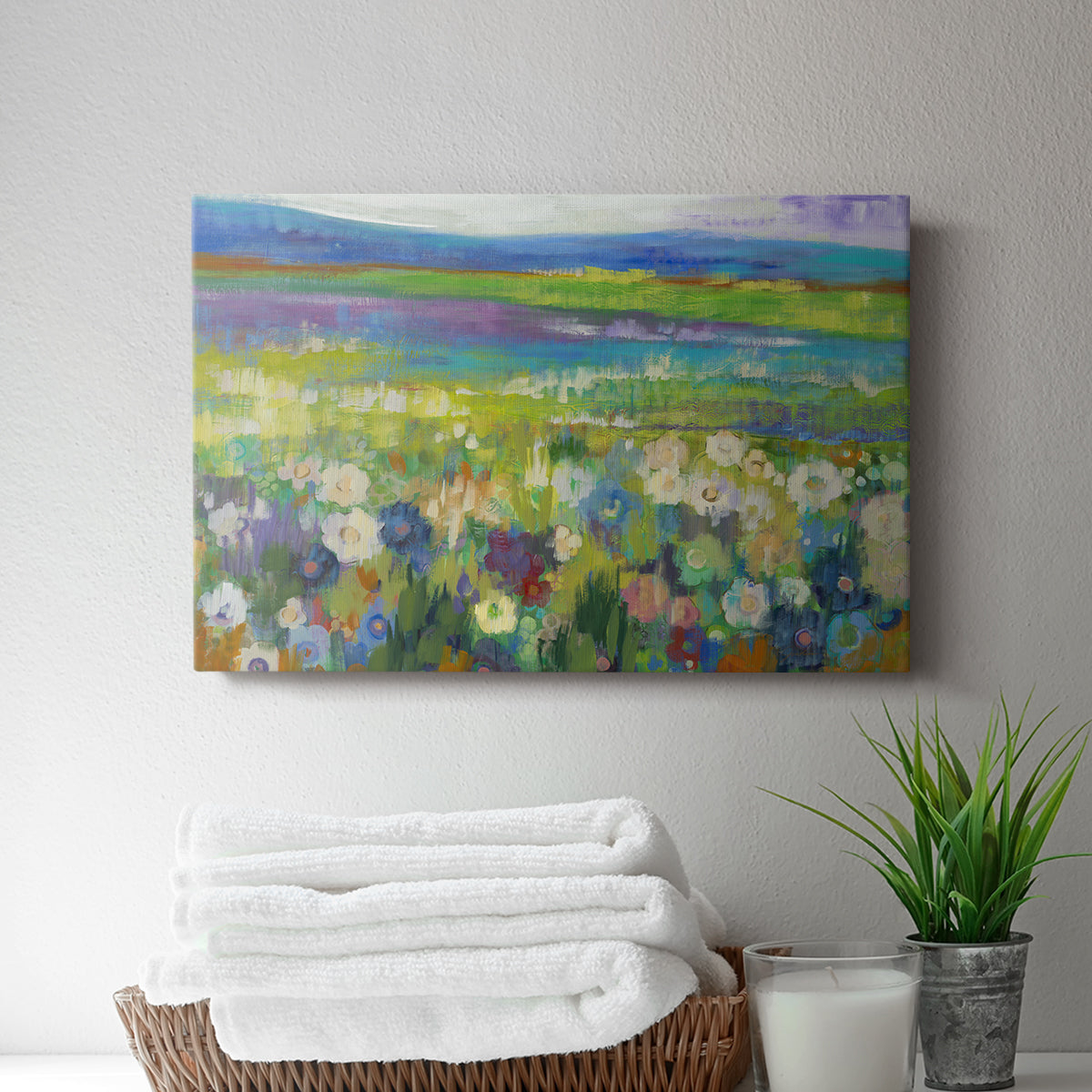 Flowerfields - Canvas Art Print