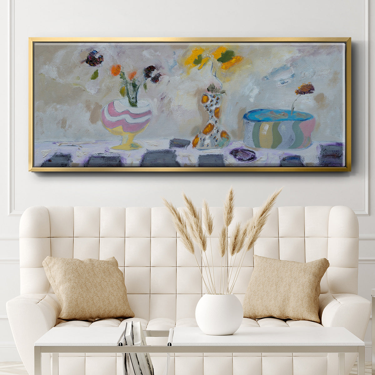 The Ring Leader - Floater Framed Canvas Print