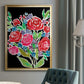 Floral Choir Bouquet - Modern Framed Canvas Print