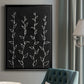 Ivory Vines I - Modern Framed Canvas Print