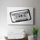 Cassette Sketch - Canvas Art Print