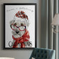 Have a Fetching Christmas - Modern Framed Canvas Print