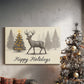 Silver Dusk Carol - Canvas Art Print