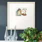 Vintage Vibes VI Premium Framed Print Double Matboard