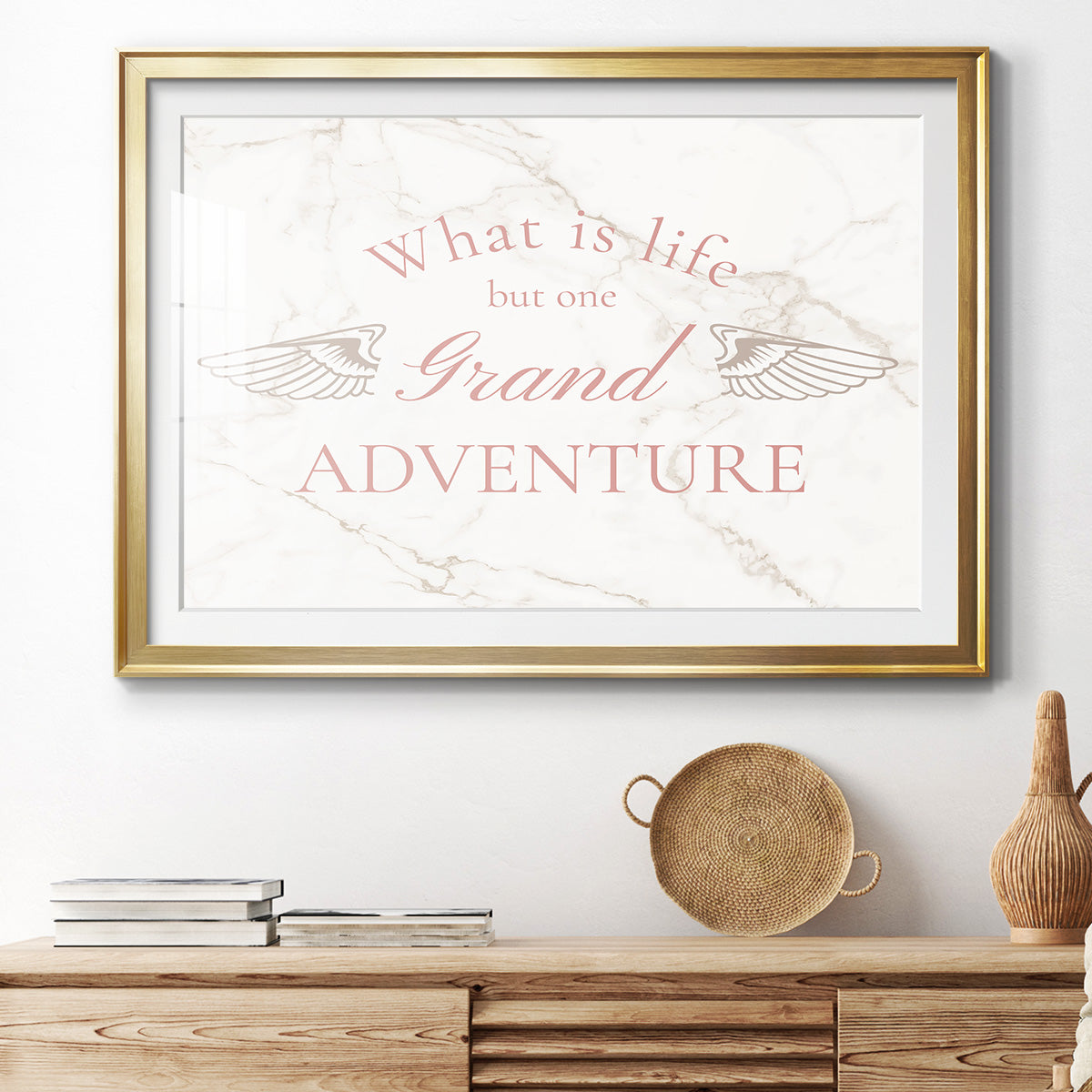 What is Life Premium Framed Print - Ready to Hang