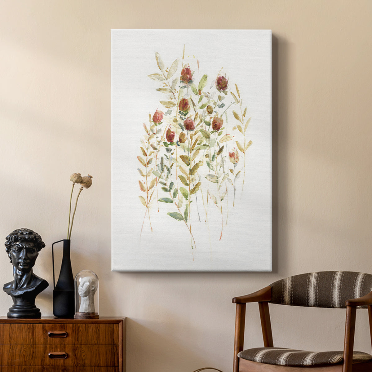 Wildflower Breeze II - Canvas Art Print