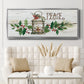 Rustic Peace - Floater Framed Canvas Print