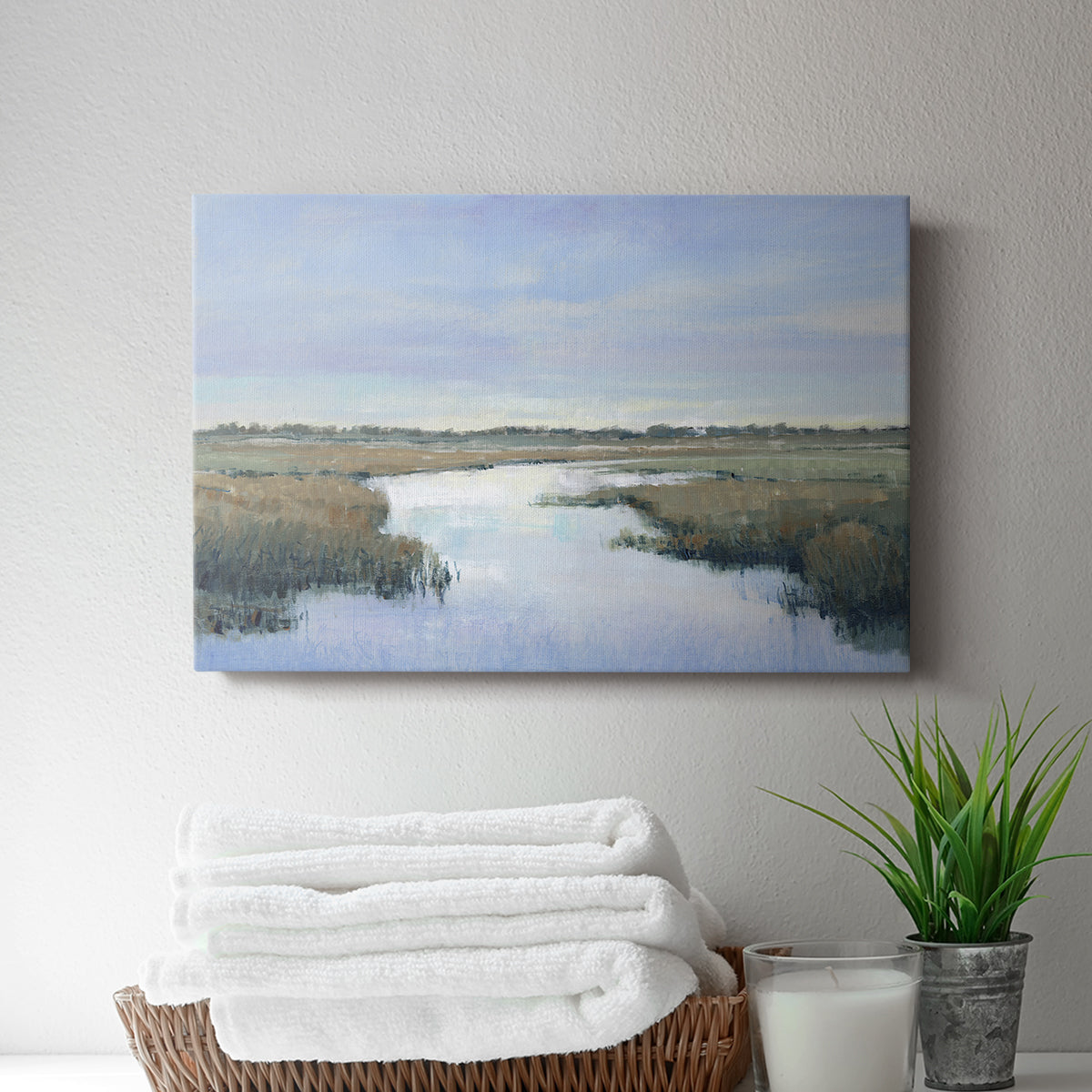 Coastal Plains II - Canvas Art Print
