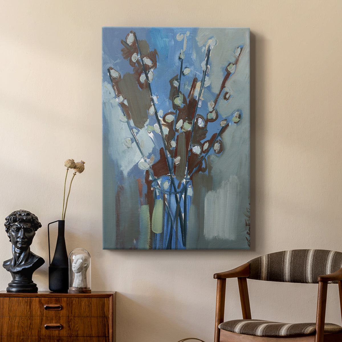 Winter Willow I - Canvas Art Print